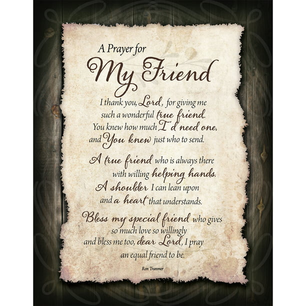 You are Always Welcome in My Day Vertical Frame Wall & Tabletop Decoration Easel & Hanging Hook My Dear Friend Wood Plaque Inspiring Quotes 6x9 Important in My Life and Cherished in My Heart 